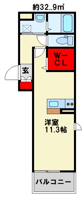 M・K・K北方 １Rでもカウンターキッチン♪