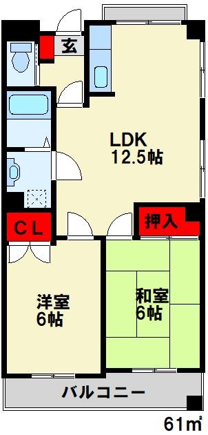ハーモナイズ361 間取り