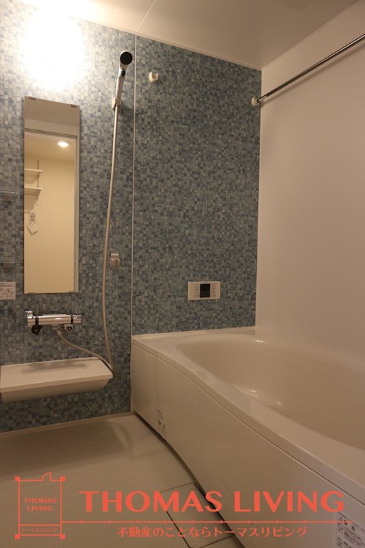 プレミールAsagiri ゆったりとした浴室です。