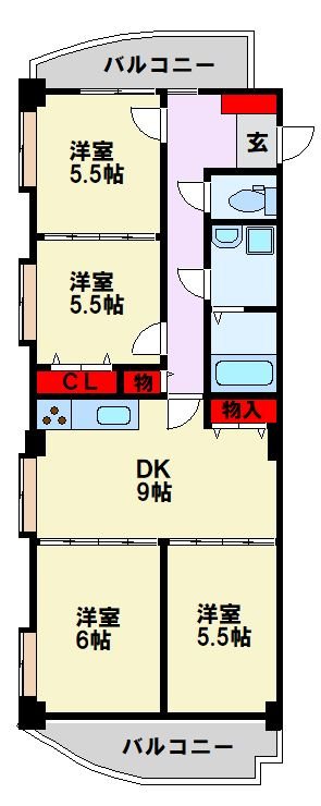 レリアンス 間取り
