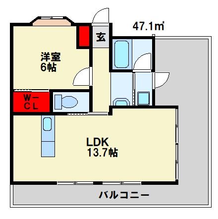 ロイヤル光貞台 間取り