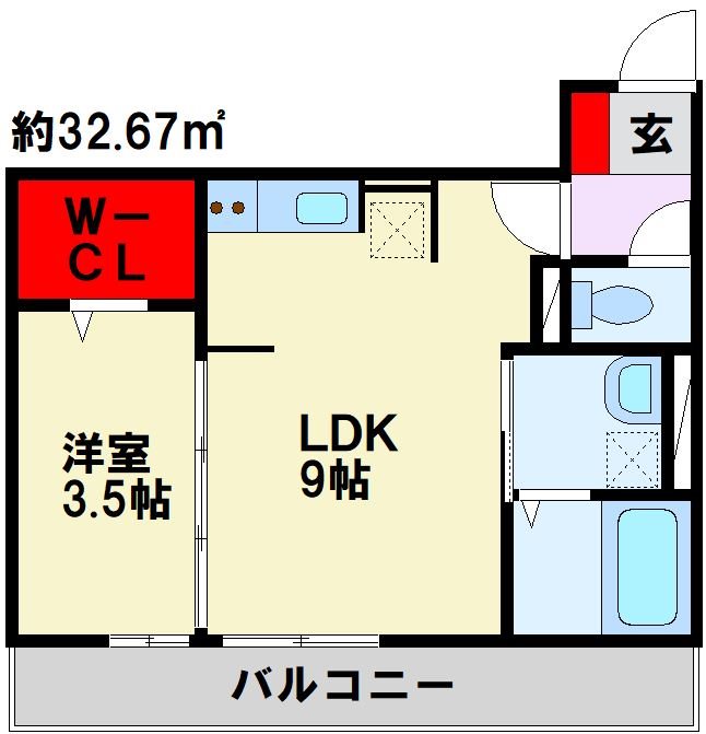 モアプラス東鳴水 間取り