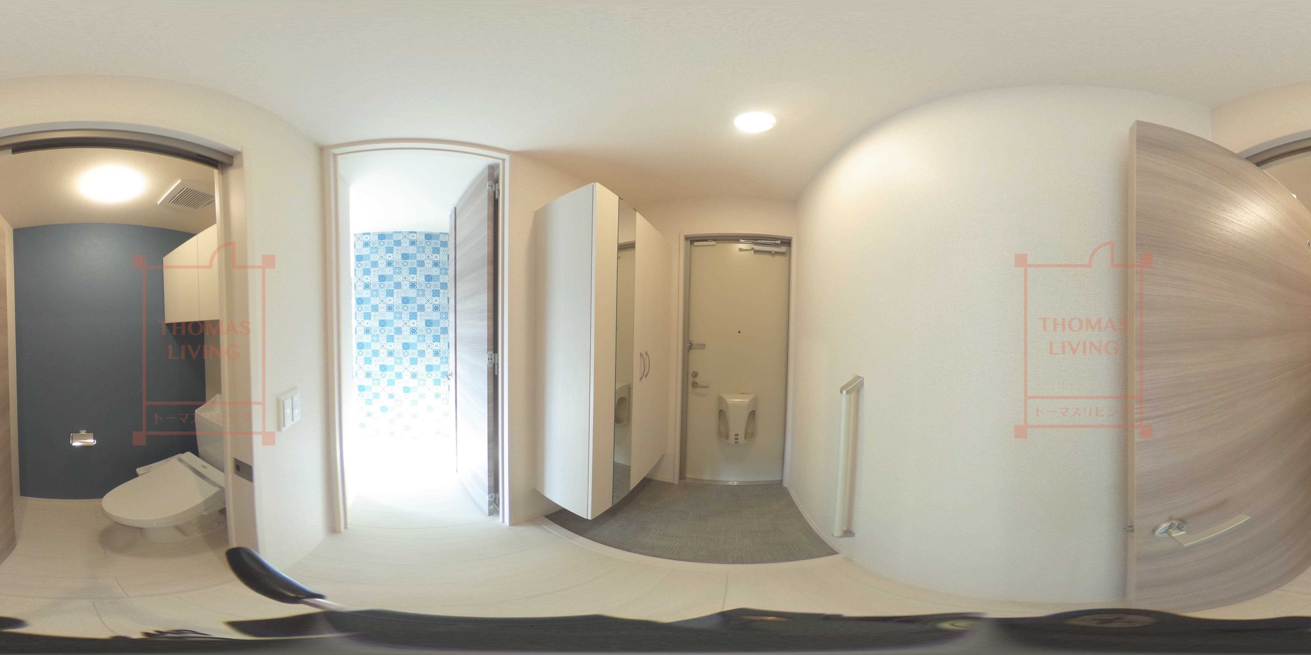 壁紙や床色が実際のお部屋と異なる場合もあります。ご注意ください。