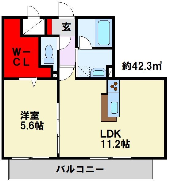 サンシャインタワー陣原 間取り