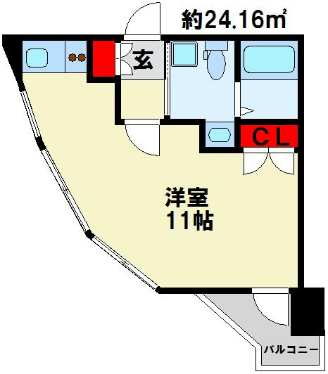No.63オリエントキャピタルタワー 間取り