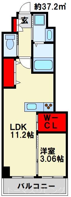 スマート大手町 間取り