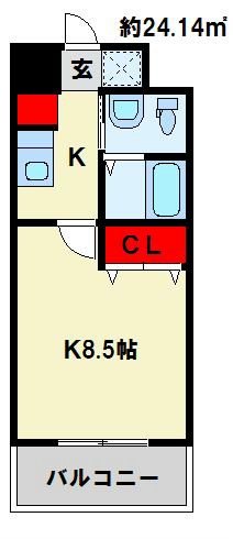 No.65クロッシングタワー 嬉しい独立洗面台付