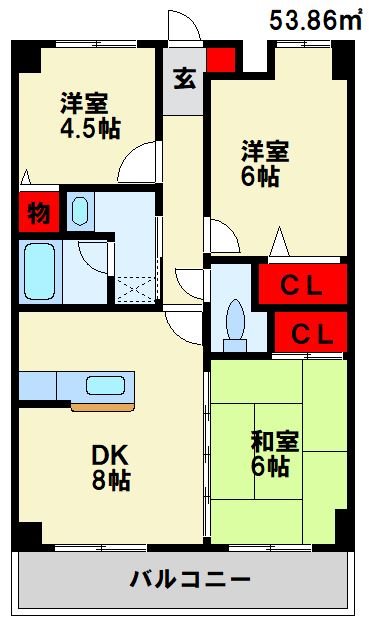 パインコート 間取り
