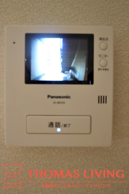 パストラル則松 B棟 モニターで確認できるので防犯面でも安心してお過ごし頂けます。