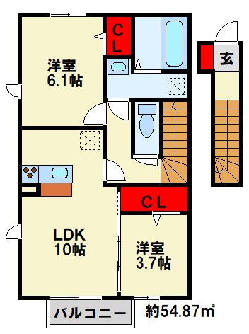 プランドール　C棟  間取り