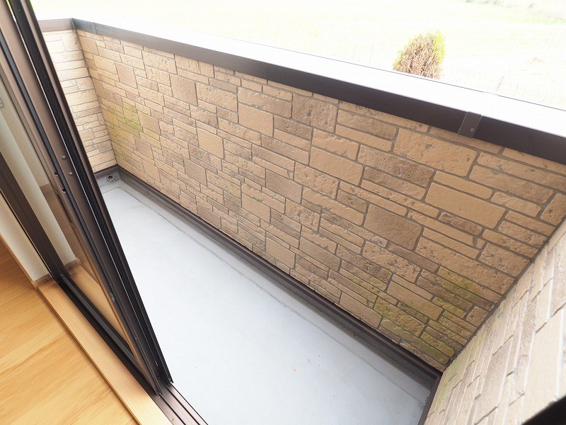 ボヌール美夜古泉　Ｂ棟 ベランダ