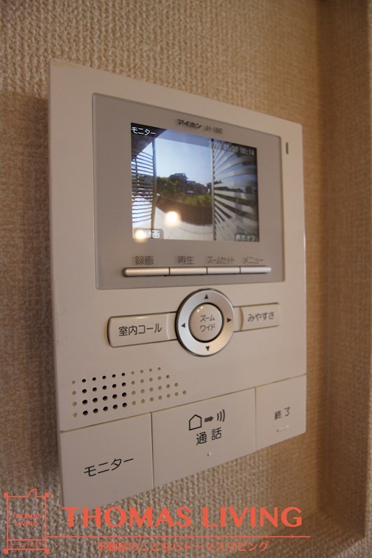 ウィットコート尾倉　A棟 安心のTV付インターフォン。