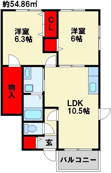 グリーンハウス 間取り