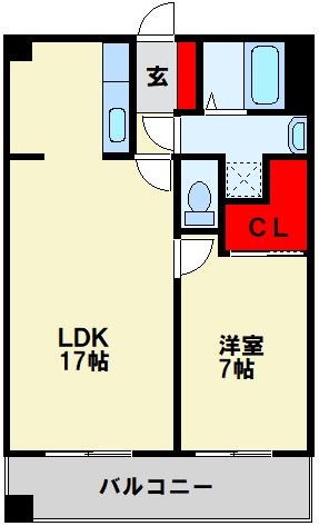 COZY三ヶ森 A棟 間取り