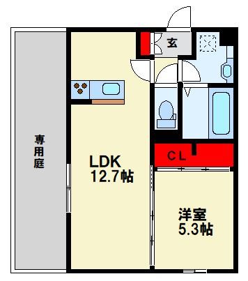 TORISIA陣原 間取り