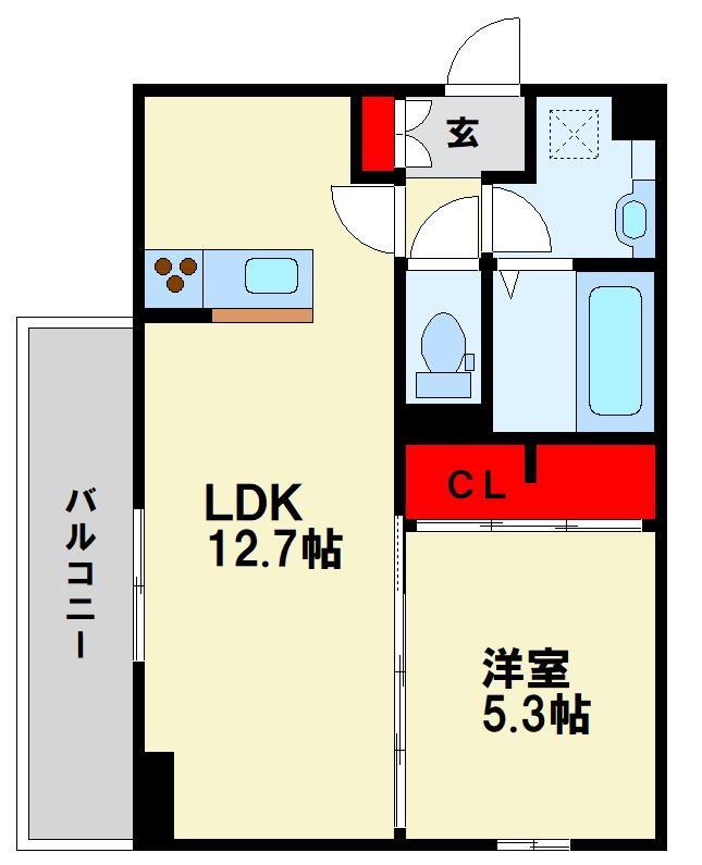 TORISIA陣原 間取り
