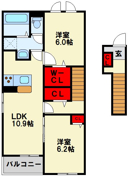 サン・グレースA 間取り