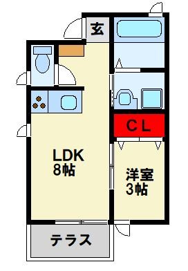 コンフォートテラス中間 間取り
