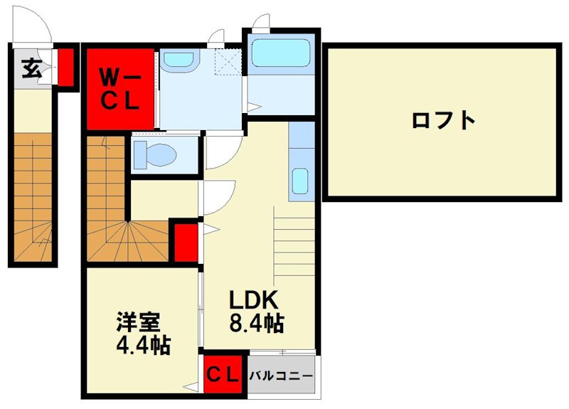 シアハウス三ヶ森Ⅱ 間取り