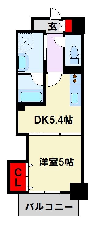 福岡県北九州市戸畑区牧山１丁目 間取り