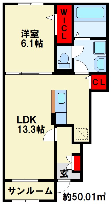 アネーロ　Ⅱ 間取り