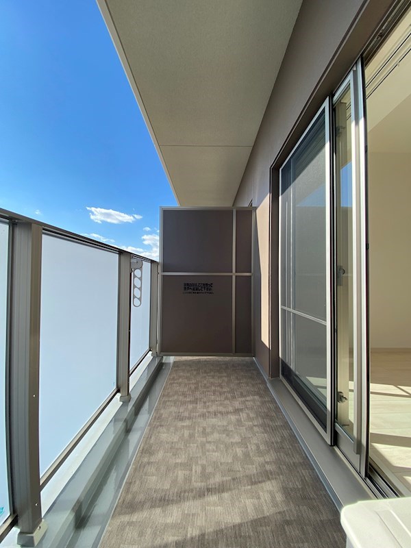 テゾーロ行橋 ベランダ