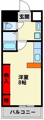 オアシス浅生Ⅱ 間取り