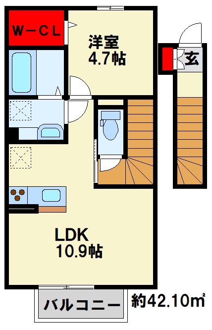 Avenue苅田 間取り