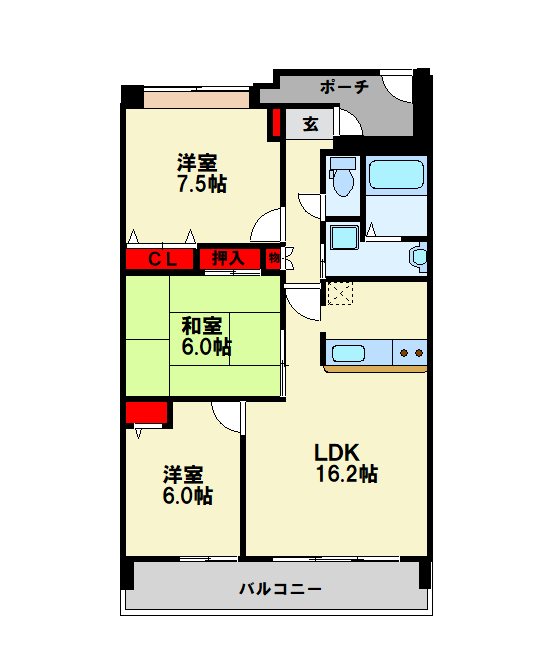 ルピナス守恒 間取り