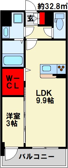 シエラ北方  間取り