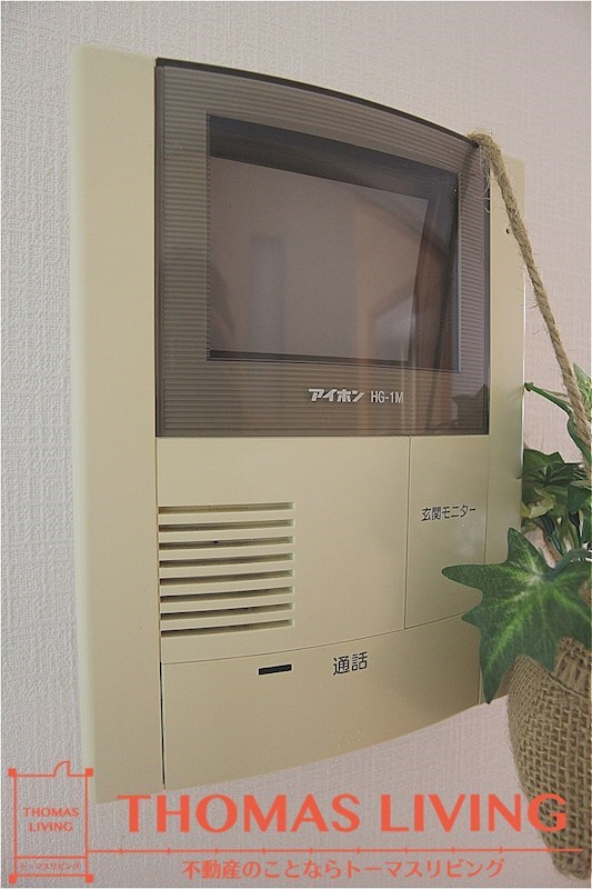 カーザ上の原 D棟 来客確認が出来るインターホンです。