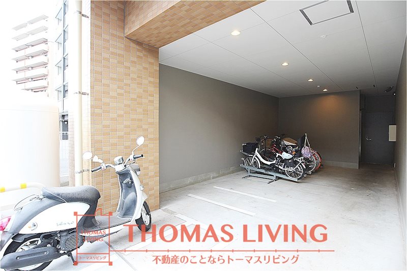 サージュ陣原  駐輪場のお写真です。
