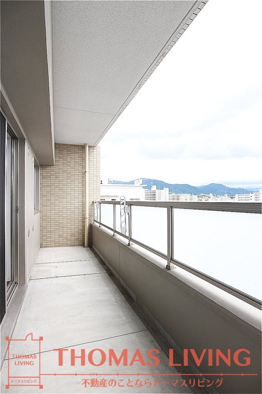 サージュ陣原  バルコニーのお写真です。