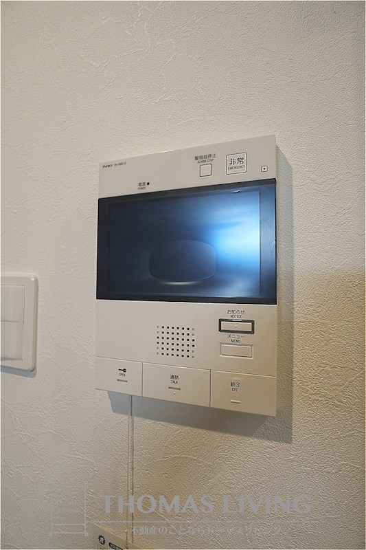 コンプレート水巻 来客者の確認出来るモニタ付きインターホン