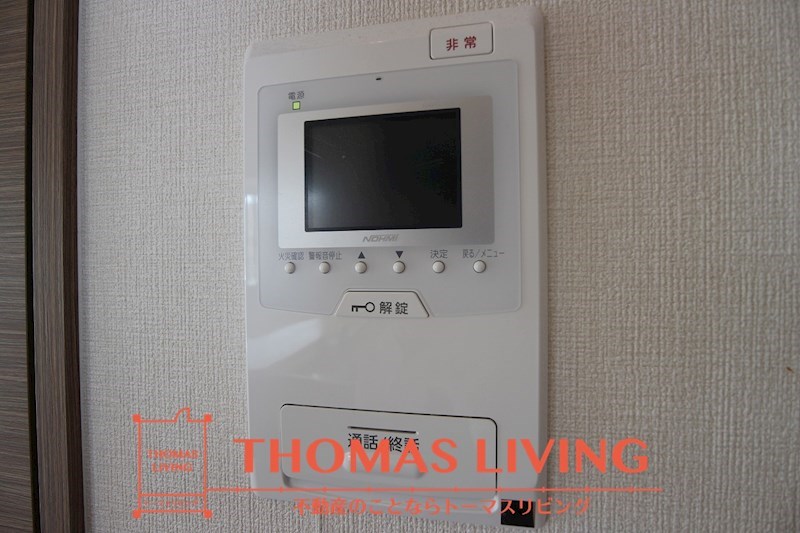 リオグランデ八幡 来客者の確認が出来るので安心のTVモニターホンです。