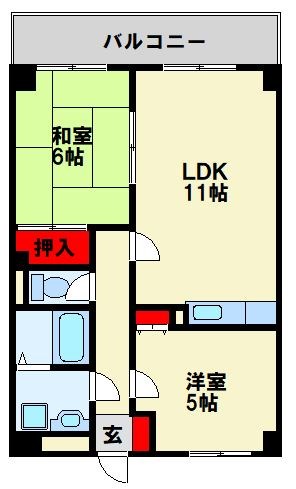 ロワイヤルT・N Ⅰ 間取り