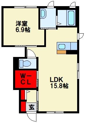 エスベランサ壱番館 間取り
