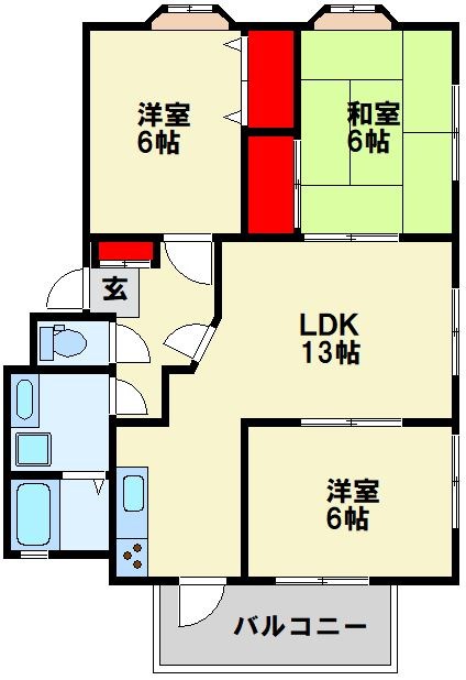 アクティブ壱番館 間取り