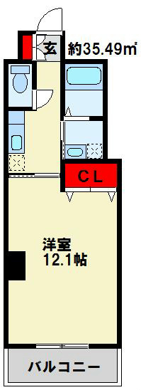 アーリントン  間取り図