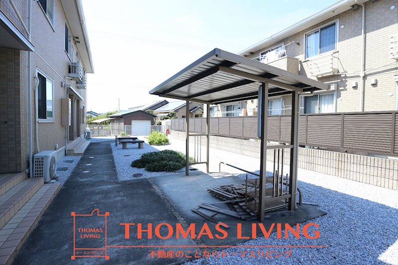 サンセールはぶ南  実際の写真を準備中の為、同じ建物の別室写真です。参考下さい。敷地内駐輪場