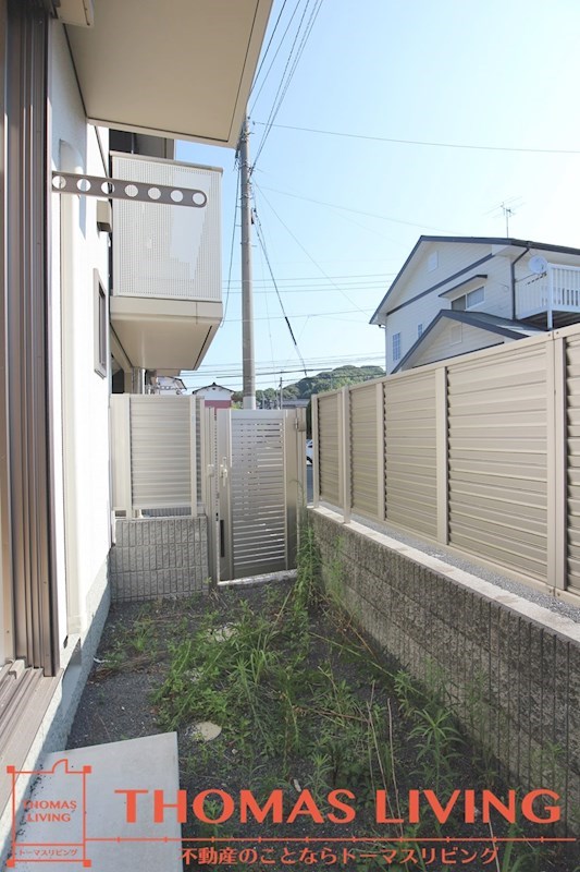 三洋タウン上の原 B棟 2階はバルコニーになります。