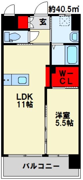 メディプラカーサ  間取り図