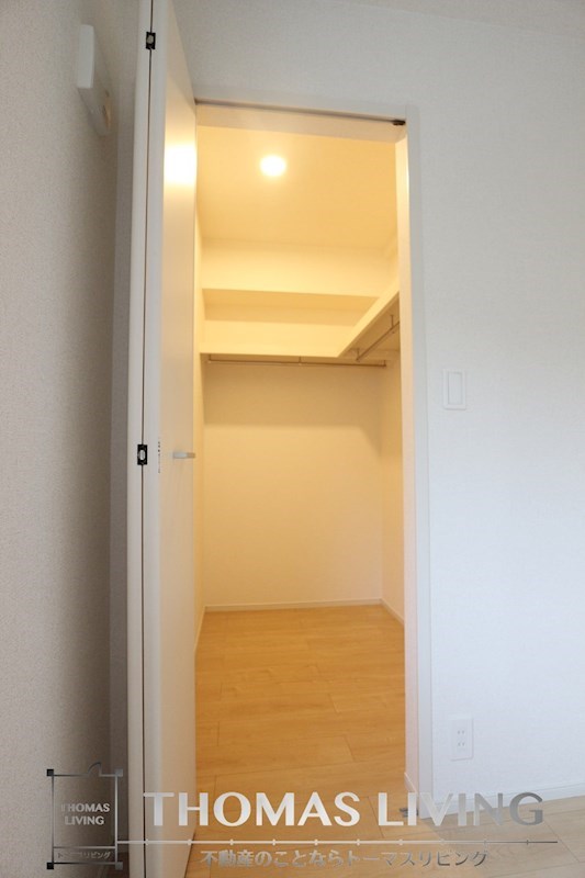 maison de Y Ⅱ 大容量のウォークインクローゼットで荷物の多い方も安心です。