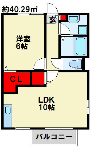 パークサイド東大谷 間取り