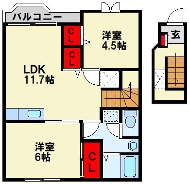 ヴィブレARITA 間取り