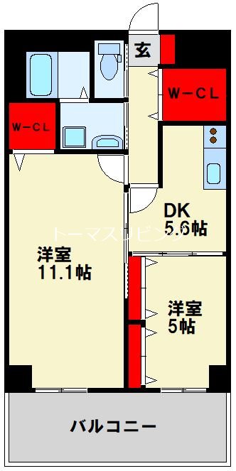 クルーズ・グラン・セレスト 間取り図