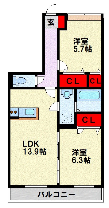 Park Hills  間取り