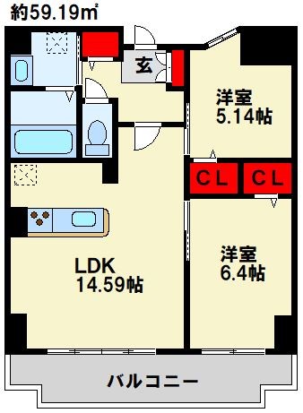 ピュアライフ金田 間取り