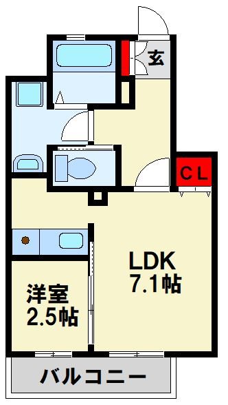 VERDE幸町 間取り