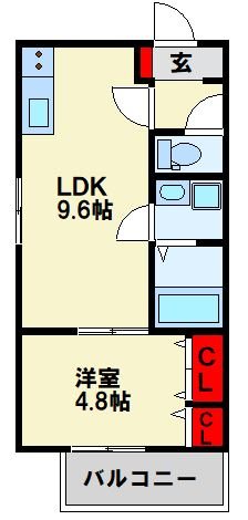 Grazioso戸畑　グラツィオーソ戸畑 間取り